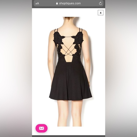 Free People Cutout Back Dress - Picture 3 of 3